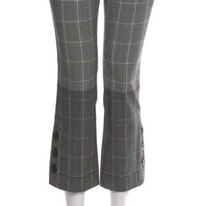 Derek Lam 10 Crosby Plaid Trouser Pants Crop Ankle Two Tone Estimate Size 6